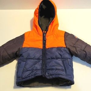 Oshkosh winter puffer jacket size 12M baby